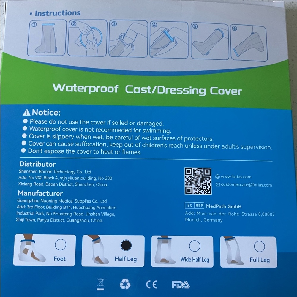 Waterproof Cast Cover - Picture 7 of 8